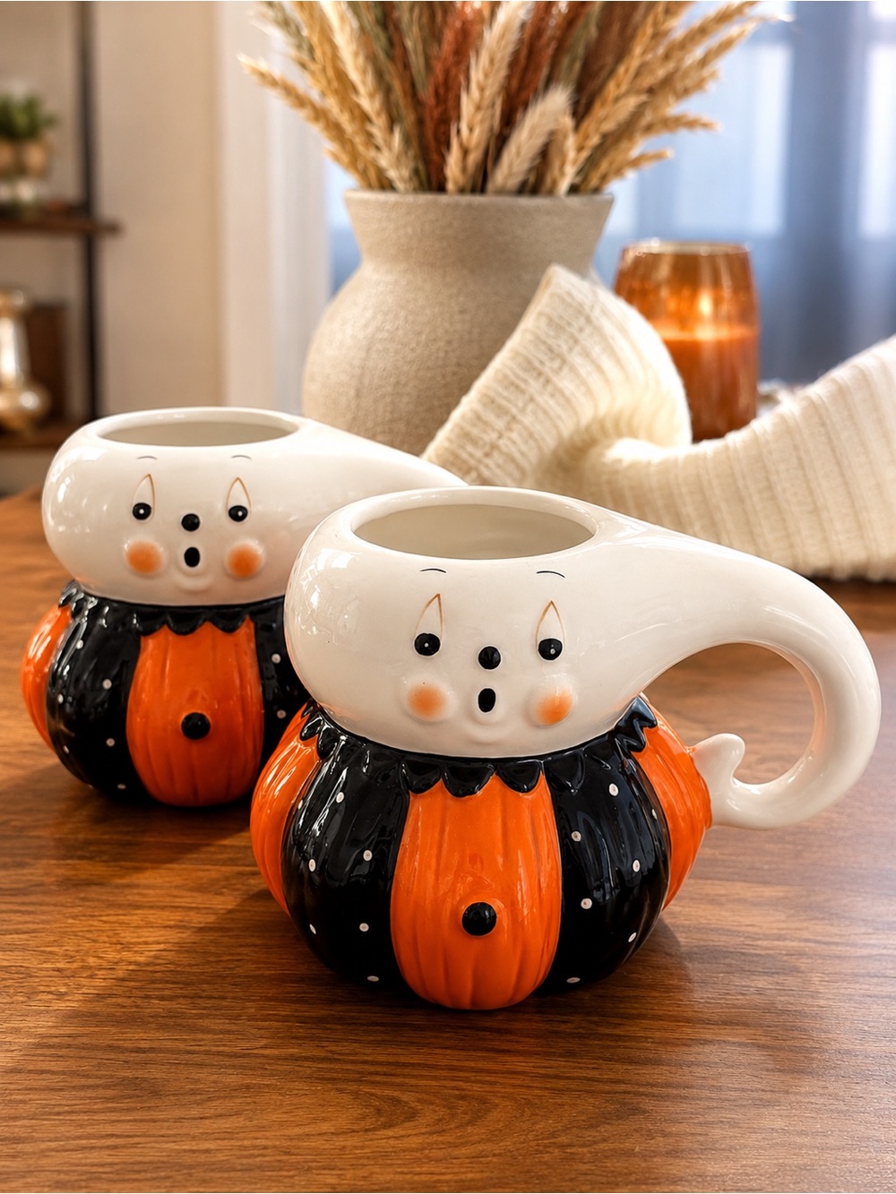 Johanna Parker Halloween Ghost Mug (Set 2)